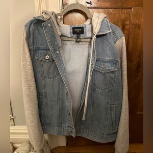 Sweater jean jacket never worn